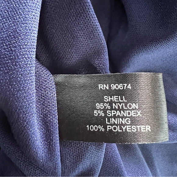 NWOT Boston Proper Beyond Travel Classic Boyfriend Blazer Maritime Navy size 18 - Picture 7 of 9